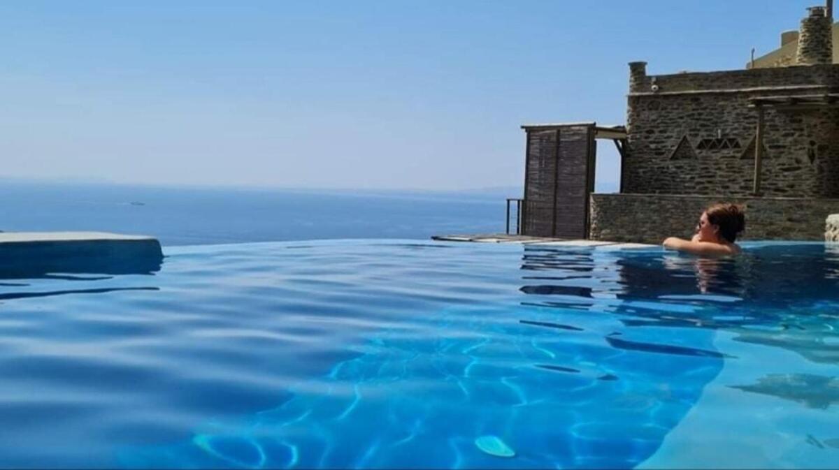 Aparthotel Aegean Castle Andros - Adults Only à Agia Eleousa Extérieur photo