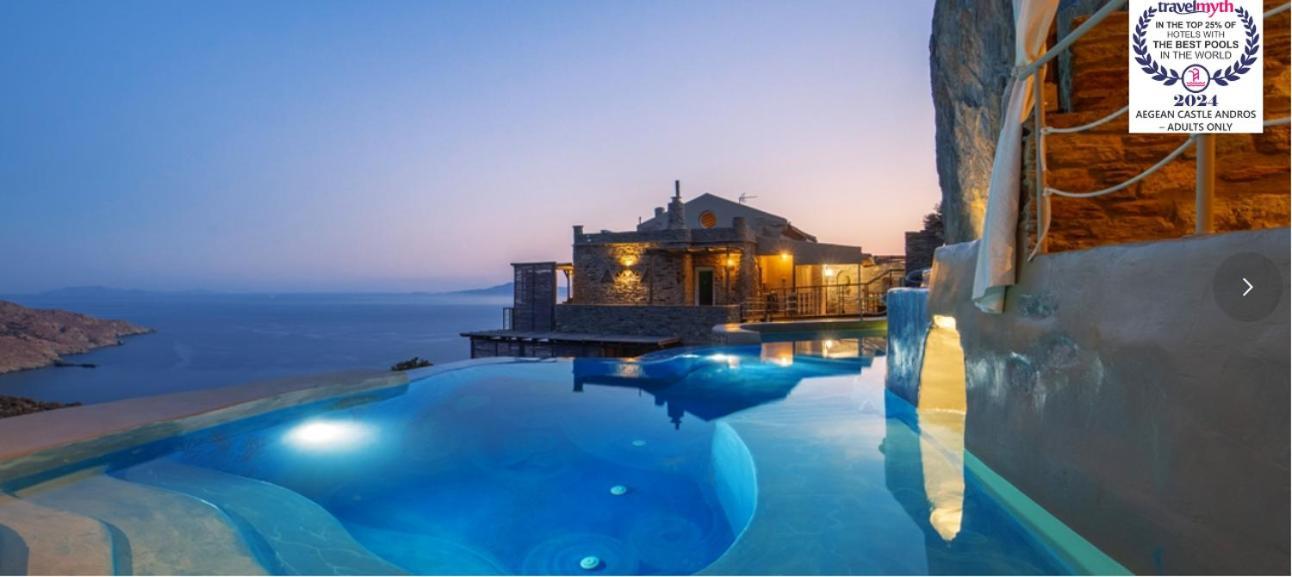 Aparthotel Aegean Castle Andros - Adults Only à Agia Eleousa Extérieur photo