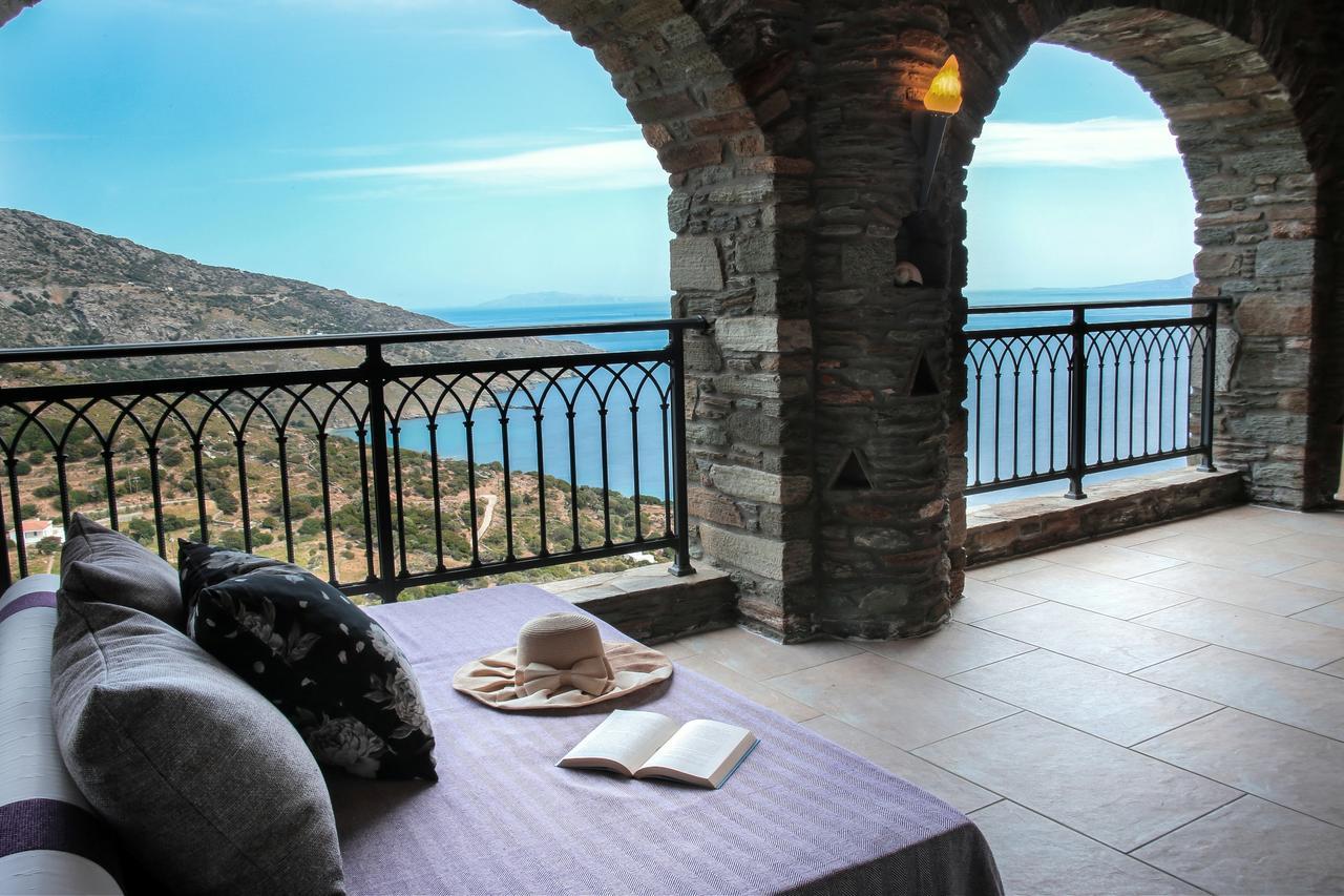 Aparthotel Aegean Castle Andros - Adults Only à Agia Eleousa Extérieur photo